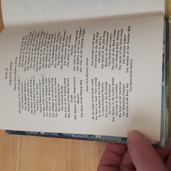 Vintage Nancy Drew, The Hidden Window Mystery,  Book 34, copyright 1956 - Picture 5 of 5